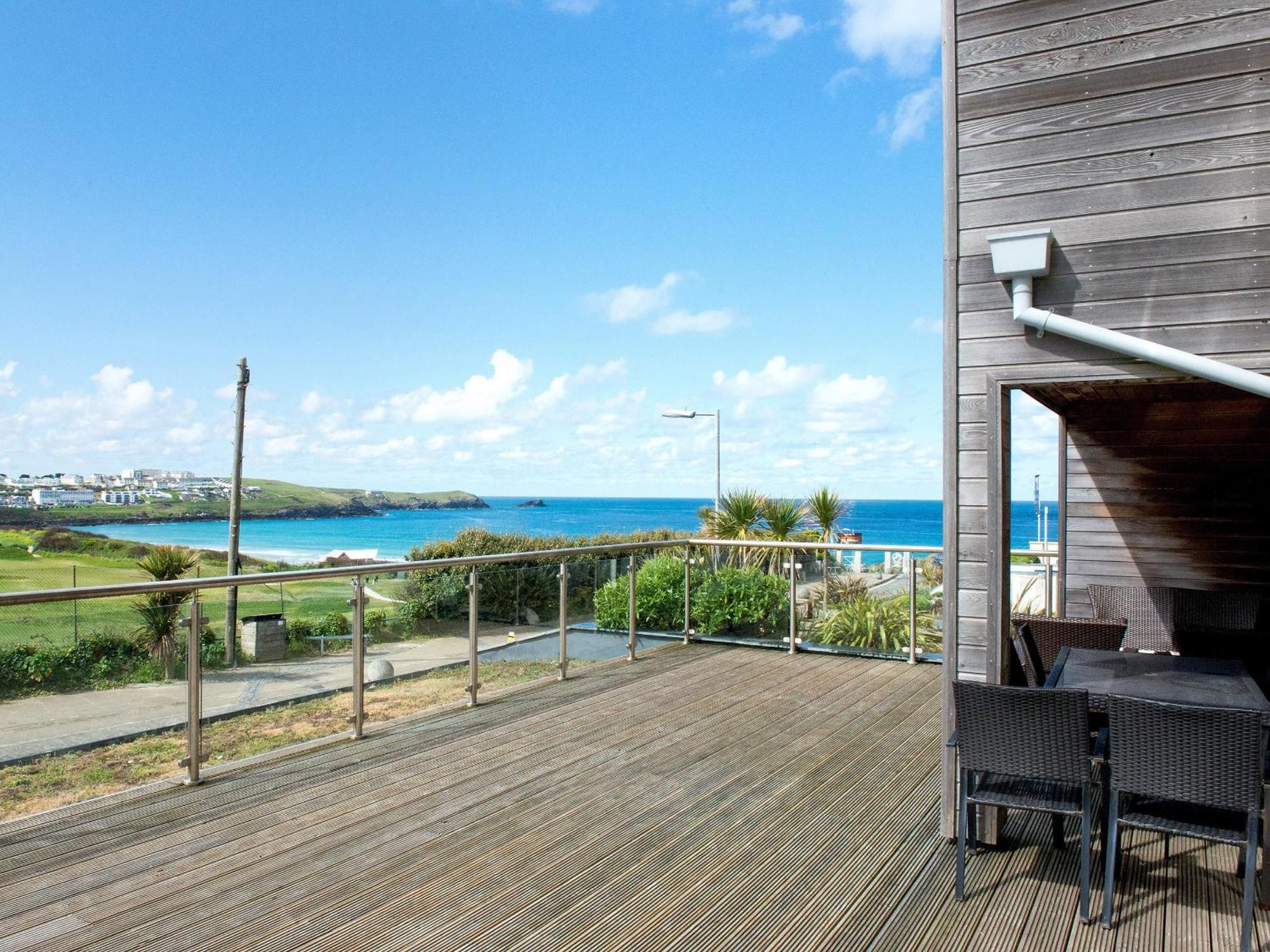 Fistral View - 3 Cribbar Apartment New Quay Exterior foto