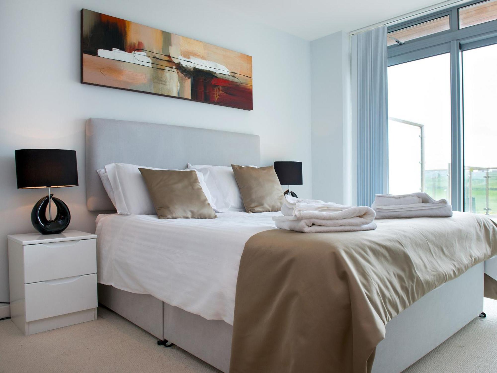 Fistral View - 3 Cribbar Apartment New Quay Exterior foto