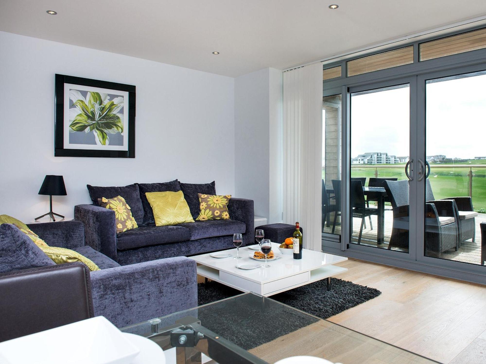 Fistral View - 3 Cribbar Apartment New Quay Exterior foto